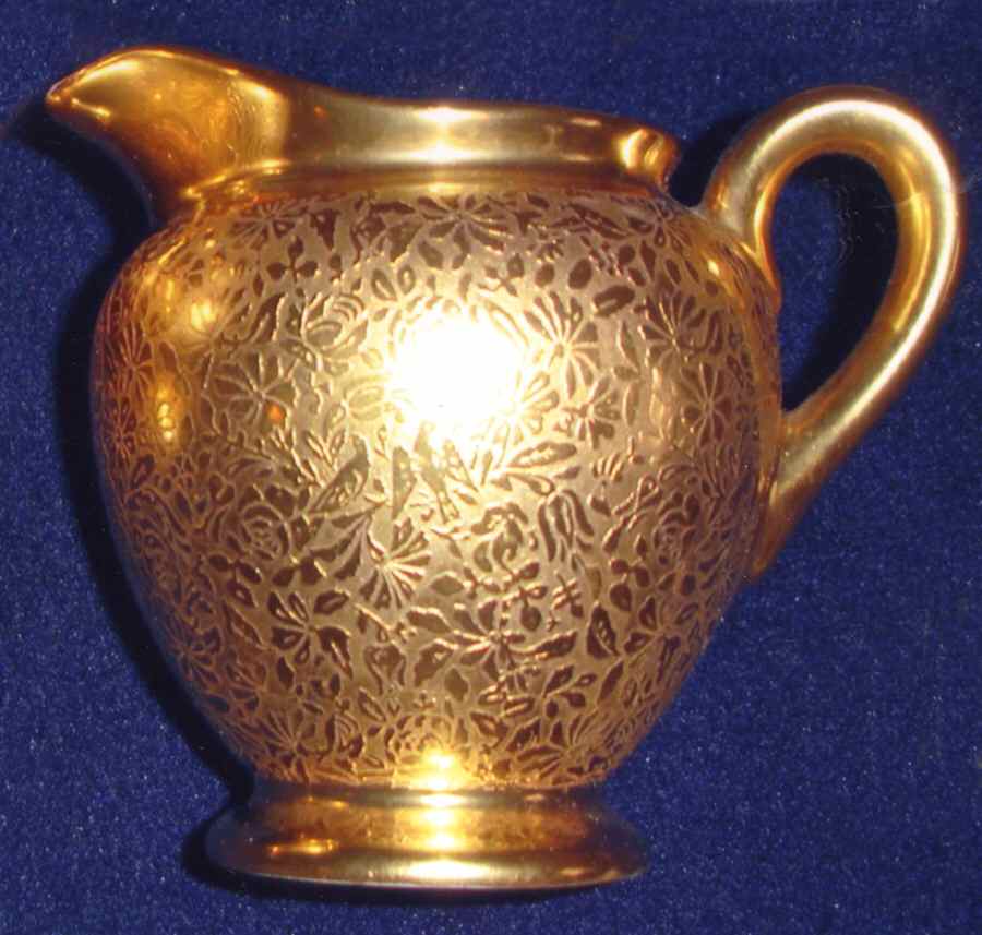 Doves, Roses and Daisies Creamer by Wheeling Decorating-1