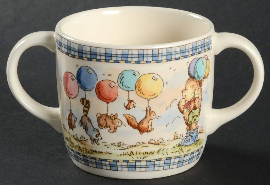Rambling Ted 2 Handled Mug by Wedgwood-1