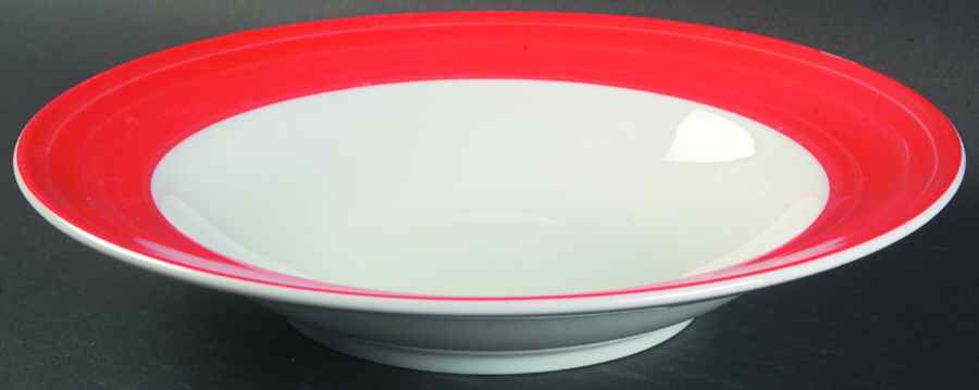 Brasserie Red Large Rim Soup Bowl by Williams-Sonoma-1