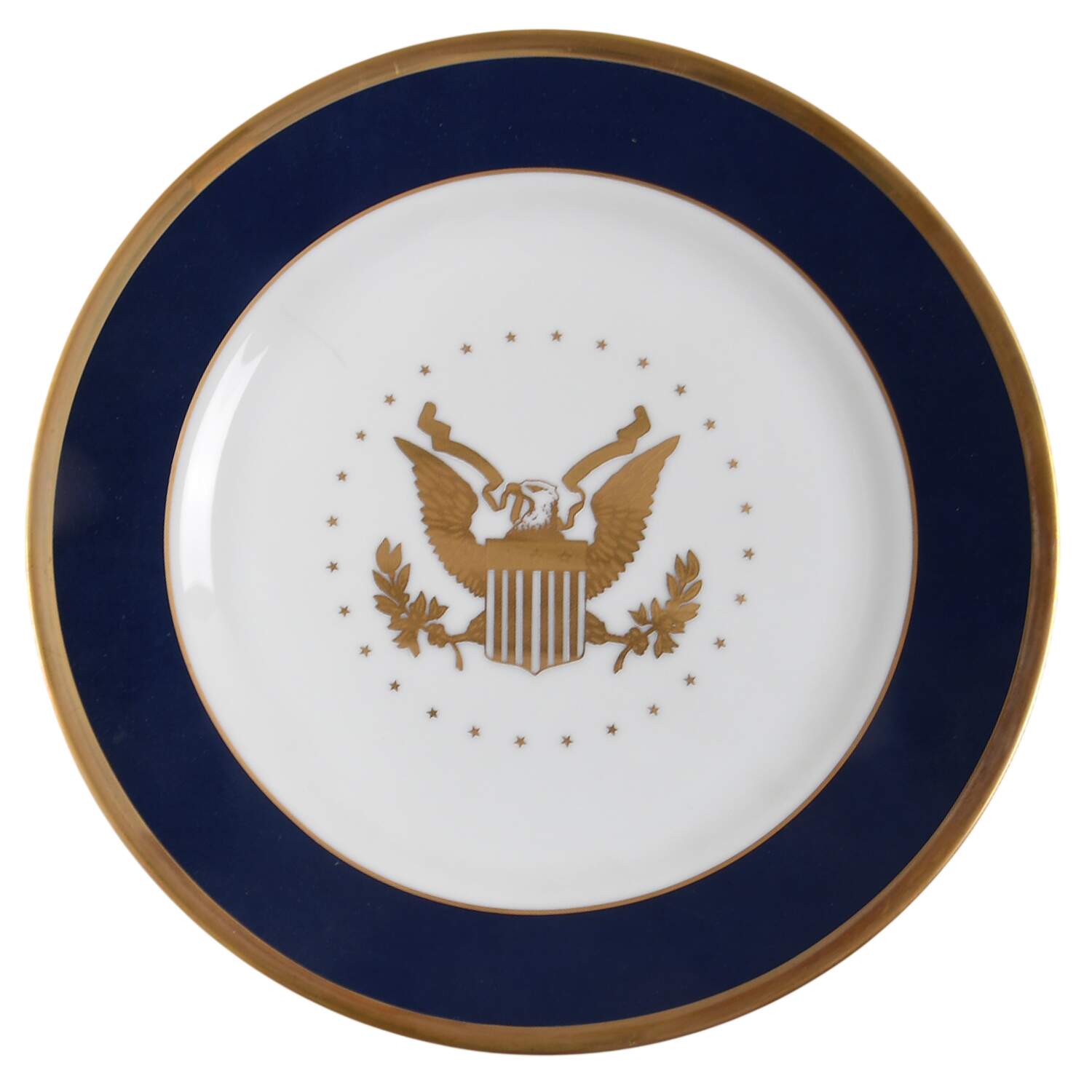 William Jefferson Clinton Luncheon Plate by Woodmere-1