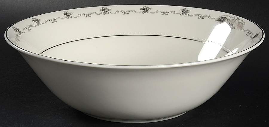 Grande Baroque 10" Round Vegetable Bowl by Wallace Heritage (Japan)-1
