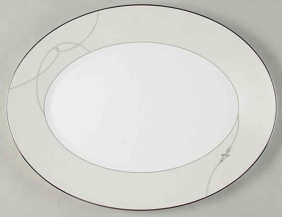 Lavaliere 15" Oval Serving Platter by Waterford China-1