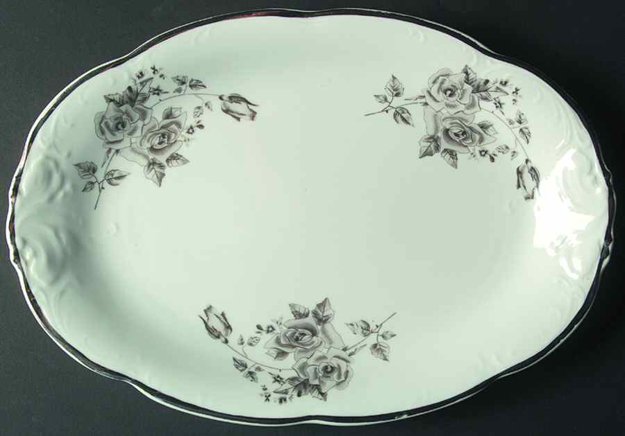 WAV60 13" Oval Serving Platter by Wawel-1