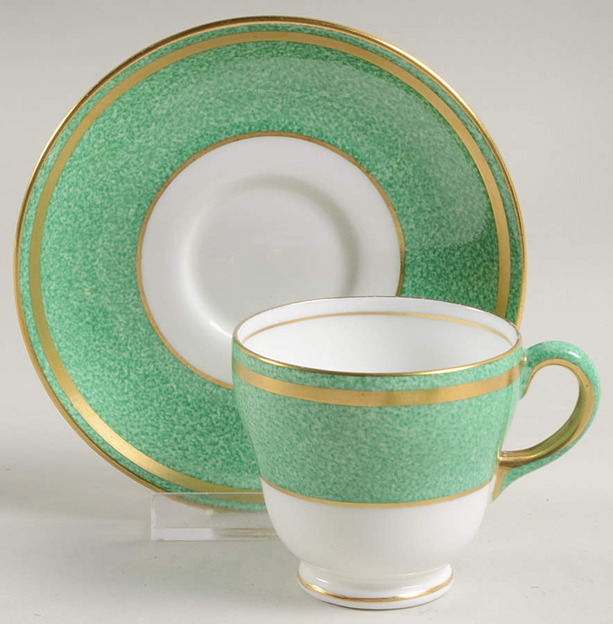 W977 Footed Demitasse Cup & Saucer Set by Wedgwood-1