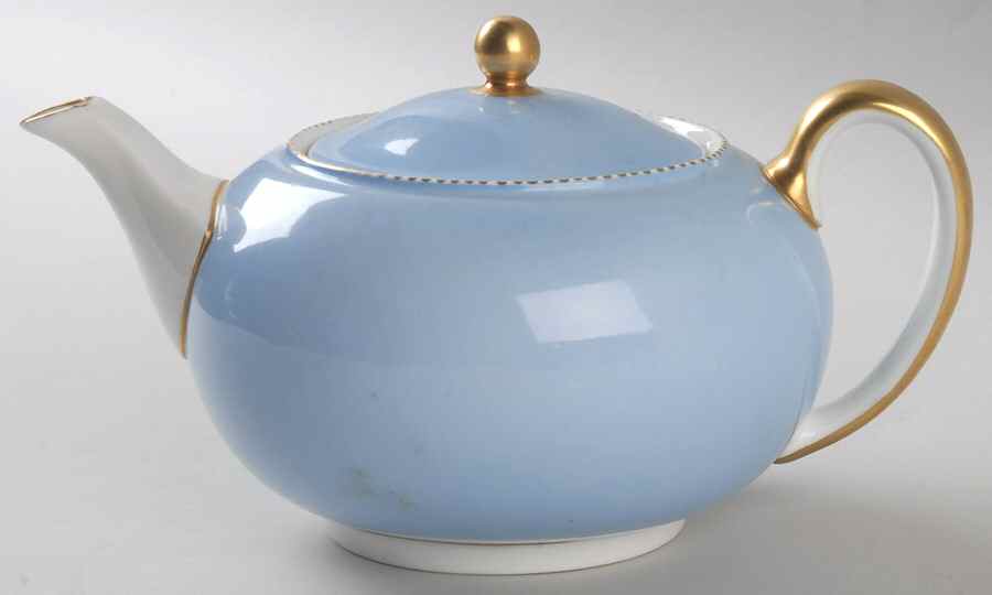 April Blue Teapot & Lid by Wedgwood-1