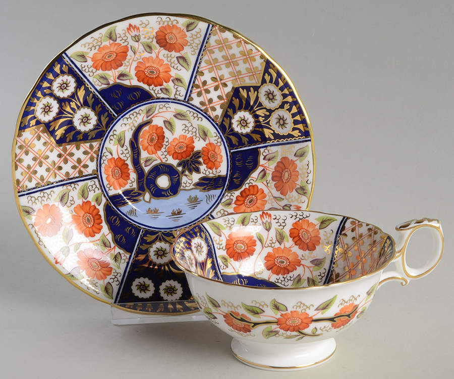 Japan Footed Cup & Saucer Set by Wedgwood-1