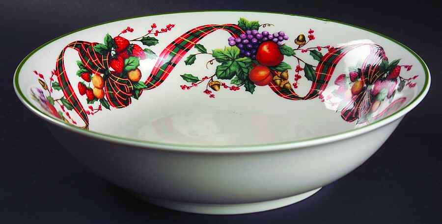 WJA1 10" Round Vegetable Bowl by William James-1