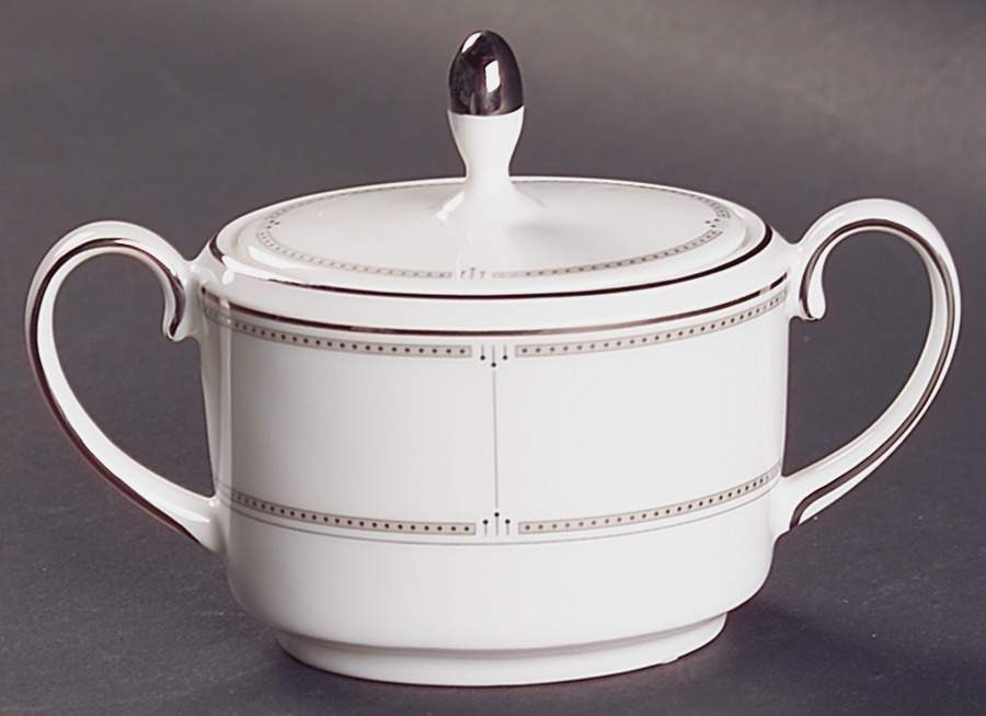 Sloane Square Sugar Bowl & Lid by Wedgwood-1