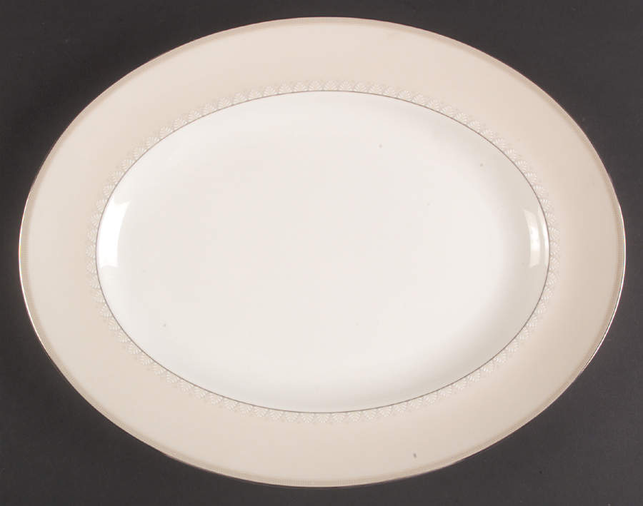 Knightsbridge 13" Oval Serving Platter by Wedgwood-1