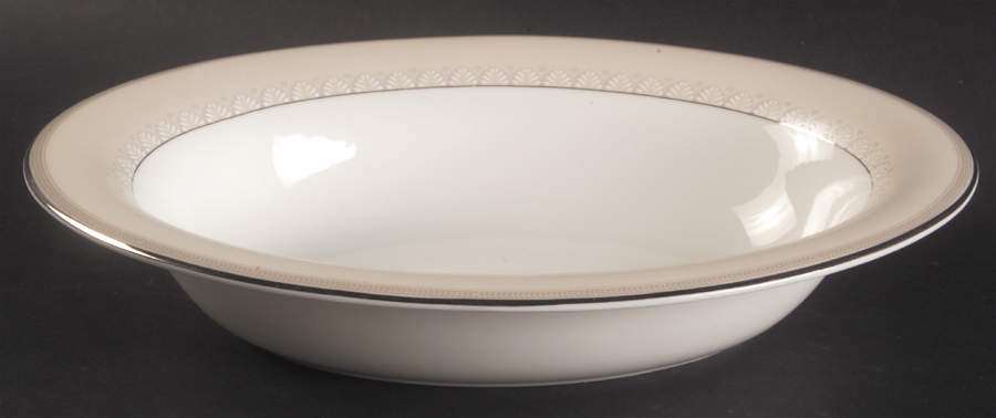 Knightsbridge 9" Oval Vegetable Bowl by Wedgwood-1