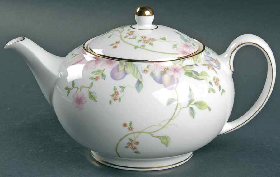 Sweet Plum Teapot & Lid by Wedgwood-1