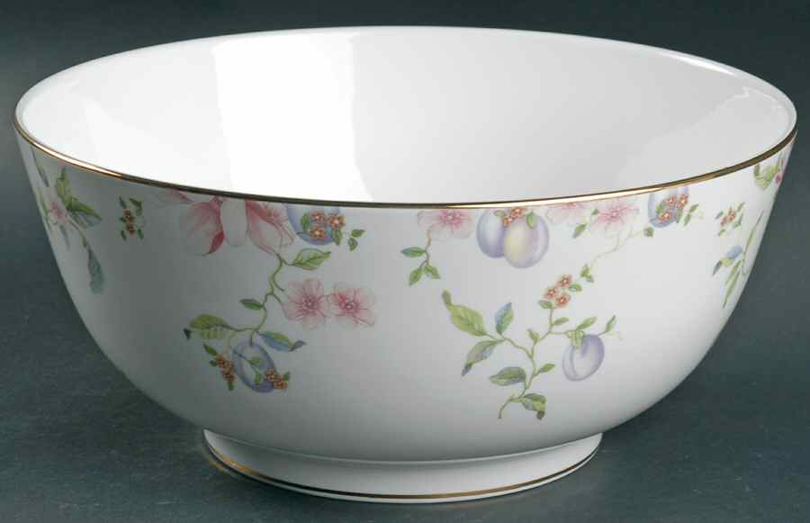 Sweet Plum 10" Large Salad Serving Bowl by Wedgwood-1