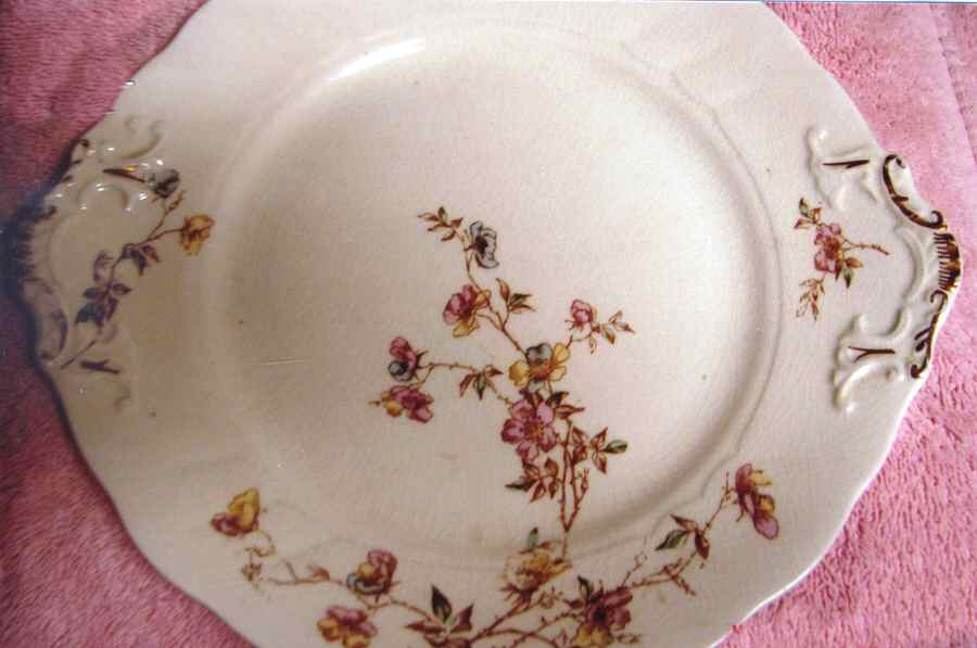WIL28 Handled Cake Plate by Arthur J Wilkinson-1