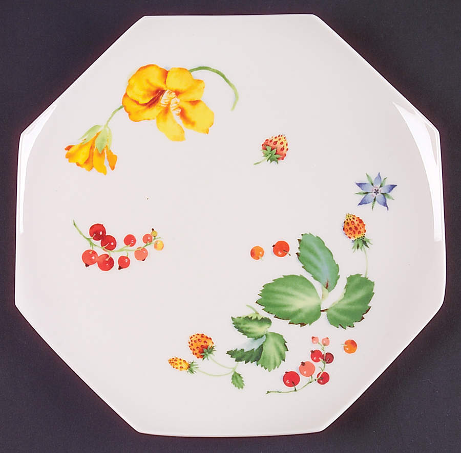 Chelsea Garden Octagonal Salad Plate by Wedgwood-1