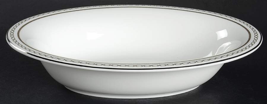 With Love 10" Oval Vegetable Bowl by Wedgwood-1