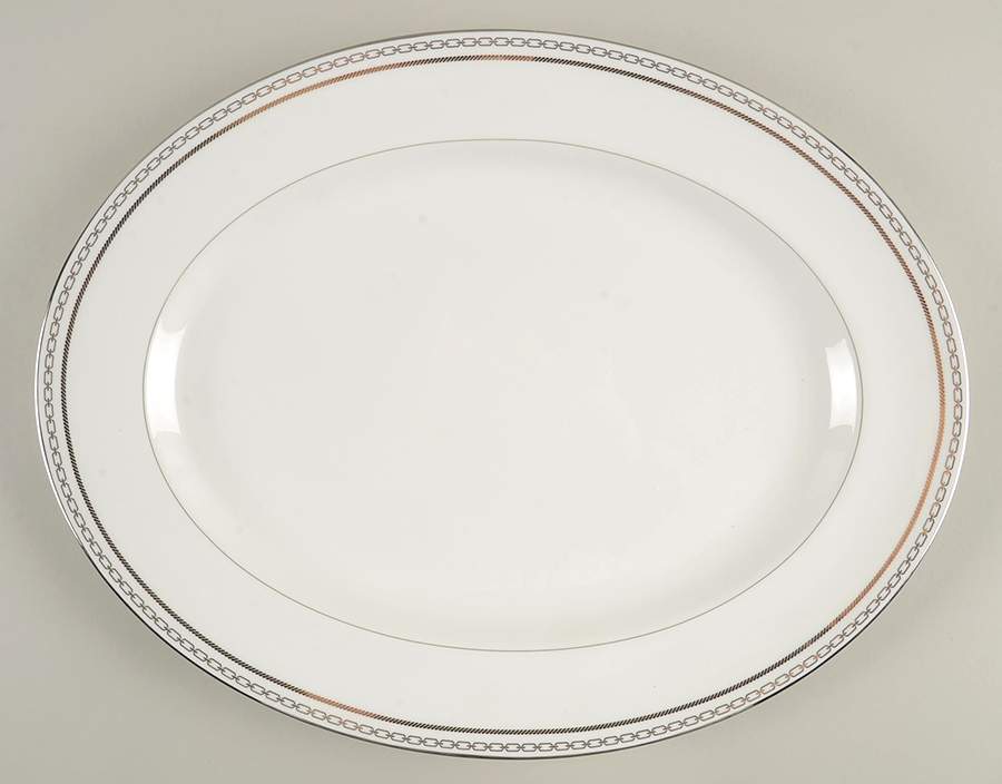 With Love 15" Oval Serving Platter by Wedgwood-1