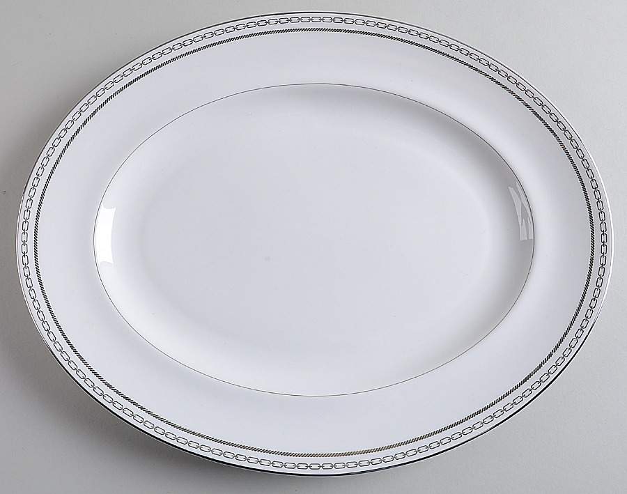 With Love 13" Oval Serving Platter by Wedgwood-1