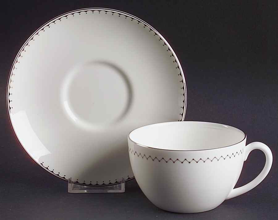 Notions Flat Cup & Saucer Set by Wedgwood-1