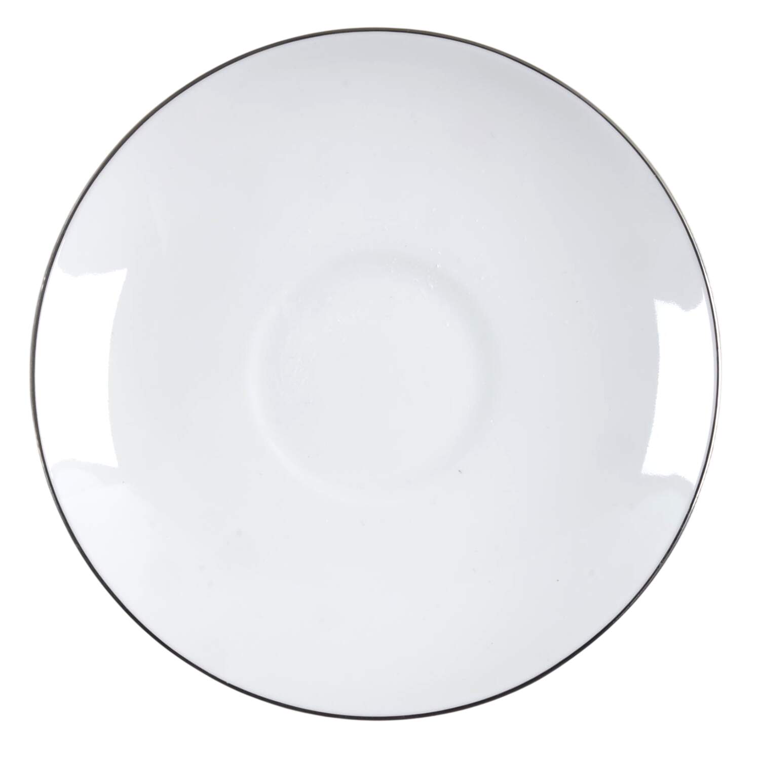 Embrace Platinum Saucer for Peony Shape Footed Cup by Wedgwood-1
