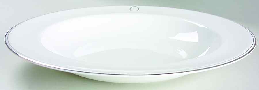 Embrace Platinum 11" Individual Pasta Bowl by Wedgwood-1