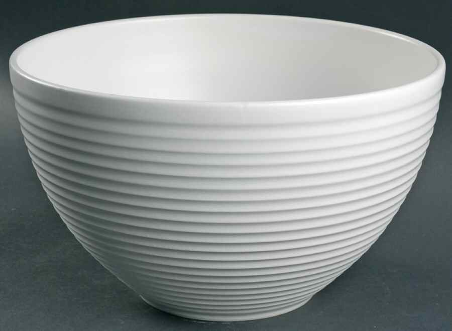 Emeril Chef's White 10" Round Vegetable Bowl by Wedgwood-1