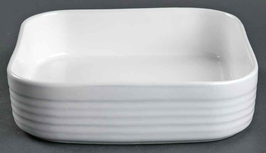 Emeril Chef's White 7" Square Baker by Wedgwood-1