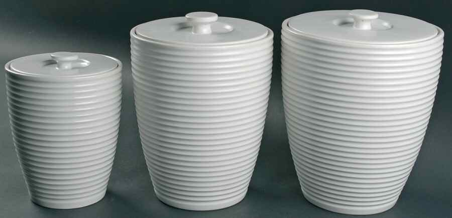 Emeril Chef's White (3 Piece) Canister Set (Box Set) by Wedgwood-1