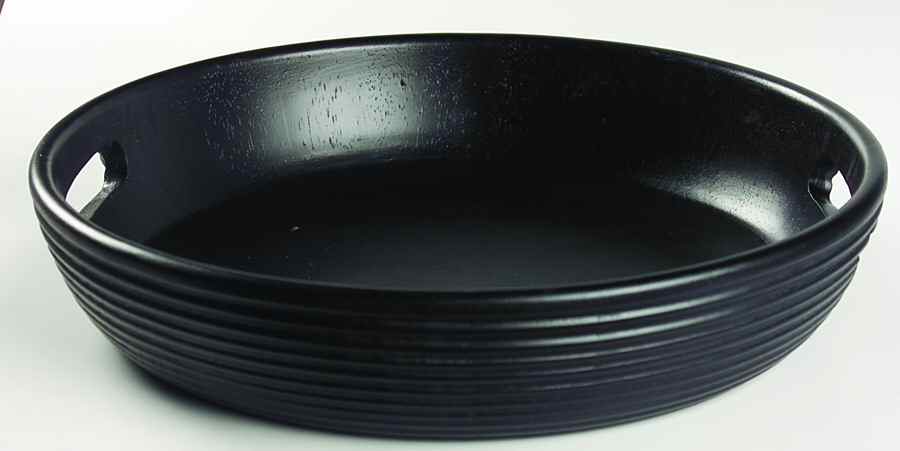 Emeril Espresso (Wood) Round Wood Tray by Wedgwood-1