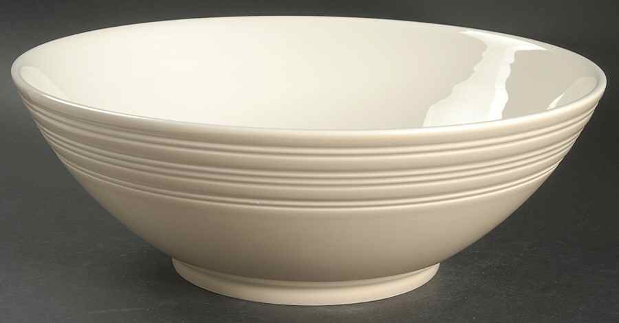 Jasper Conran Casual Biscuit 11" Large Salad Serving Bowl by Wedgwood-1