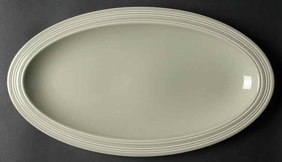 Jasper Conran Casual Green 14" Oval Serving Platter by Wedgwood-1