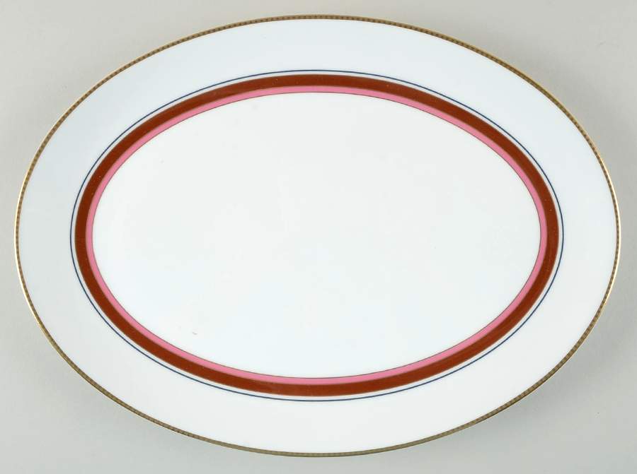 David Accessories 13" Oval Serving Platter by Waterford China-1