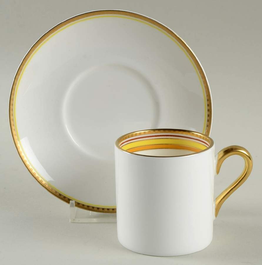 David Accessories Flat Demitasse Cup & Saucer Set by Waterford China-1