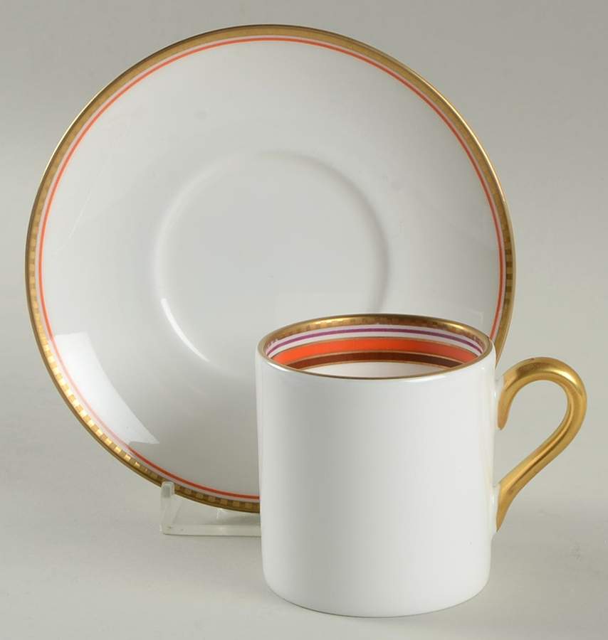 David Accessories Flat Demitasse Cup & Saucer Set by Waterford China-1