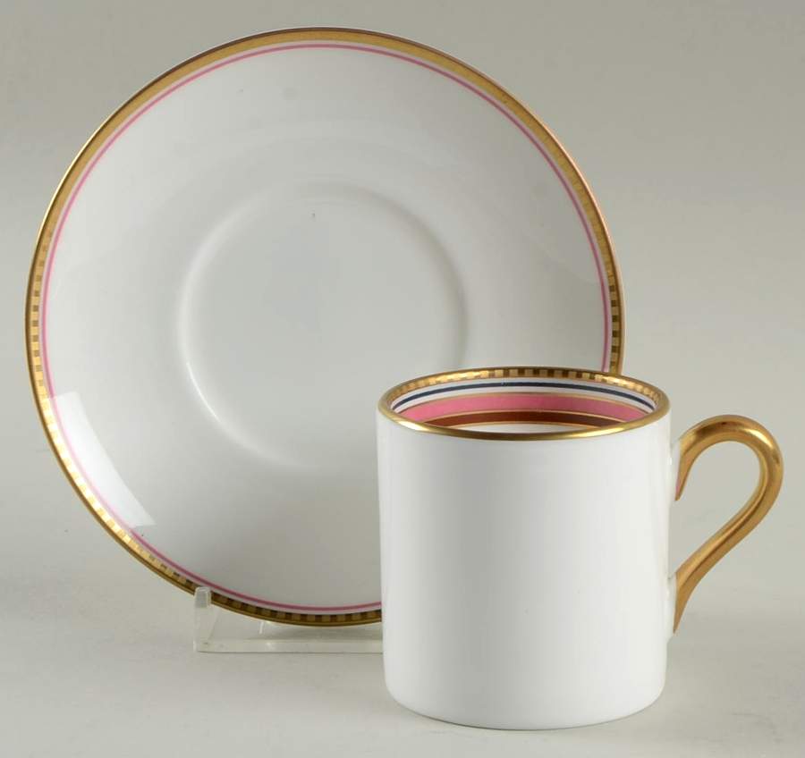 David Accessories Flat Demitasse Cup & Saucer Set by Waterford China-1