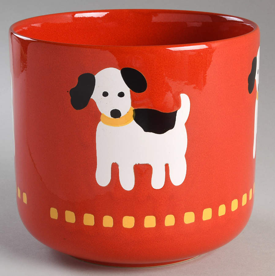 Animal House Dog Treats Holder/Jar No Lid by Waechtersbach-1