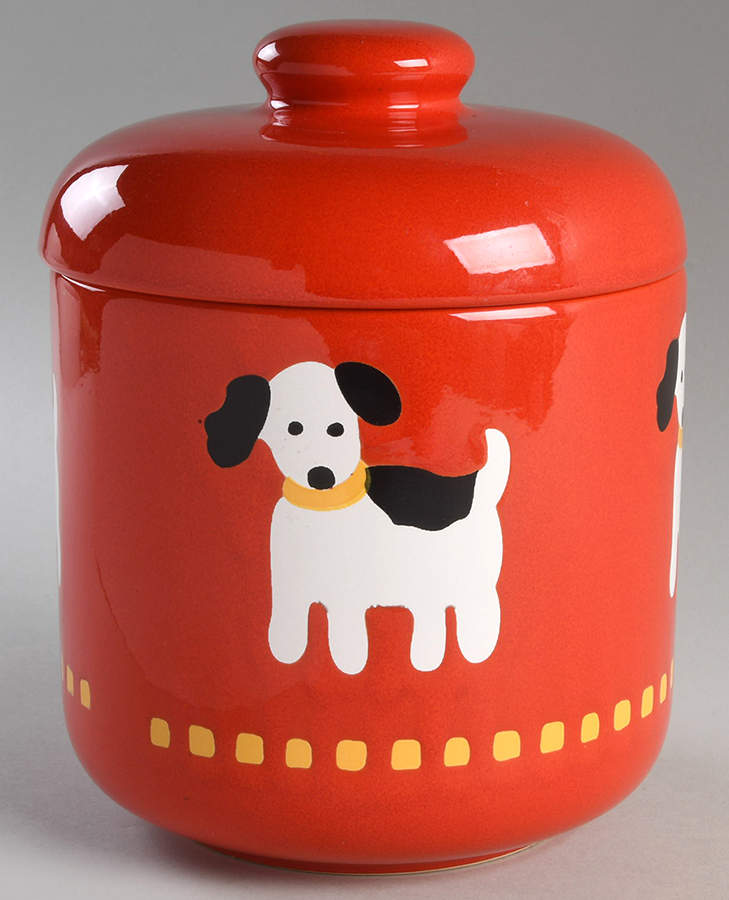 Animal House Dog Treats Holder/Jar & Lid by Waechtersbach-1