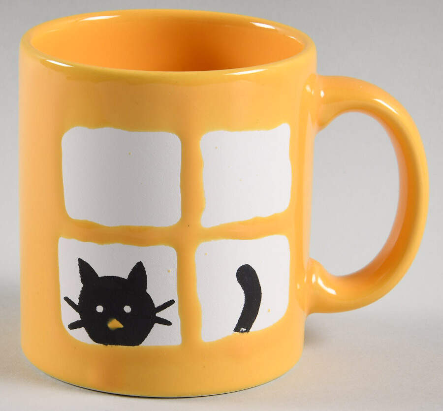 Animal House Yellow Mug by Waechtersbach-1