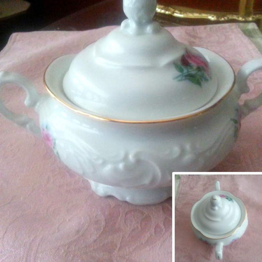 WAV61 Sugar Bowl & Lid by Wawel-1