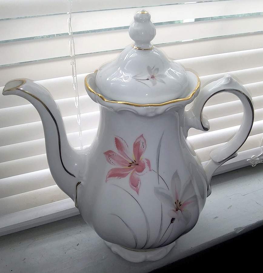 Normandy Coffee Pot & Lid by Winterling - Bavaria-1