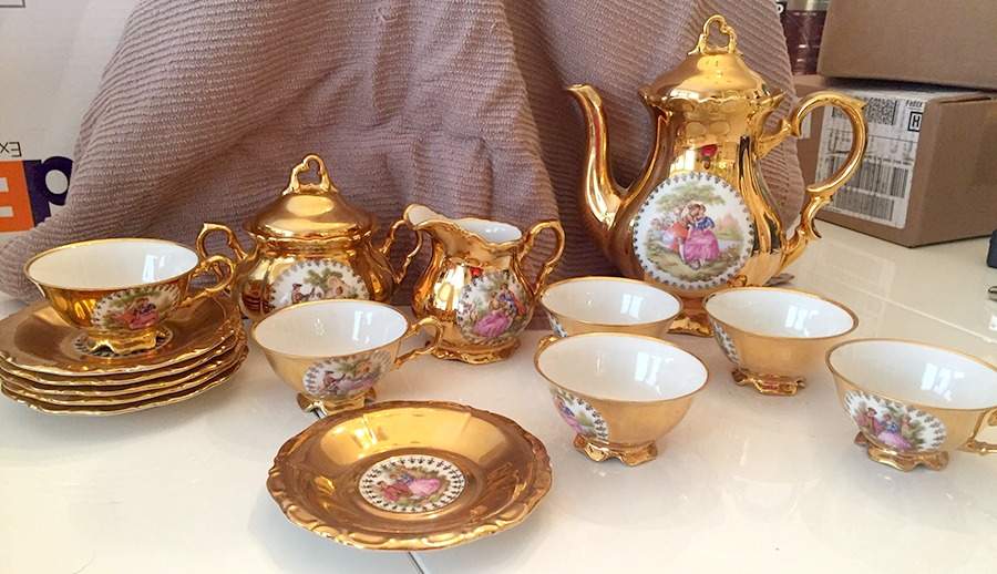 WLD26 Sugar Bowl & Lid by Waldershof-1
