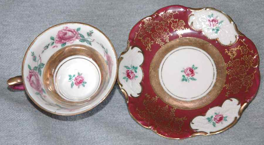 WIG970 Footed Cup & Saucer Set by Winterling - Bavaria-1