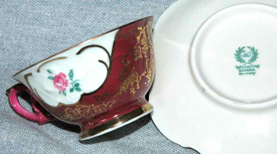 WIG970 Footed Cup by Winterling - Bavaria-1