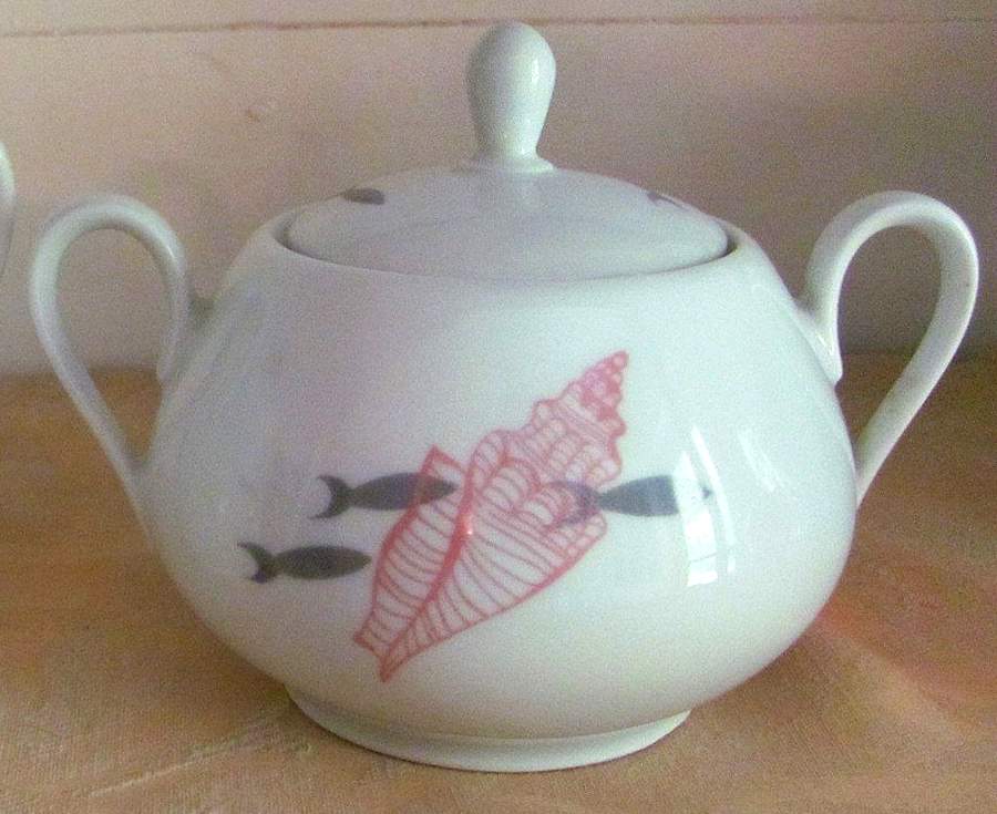 WIG975 Sugar Bowl & Lid by Winterling - Bavaria-1