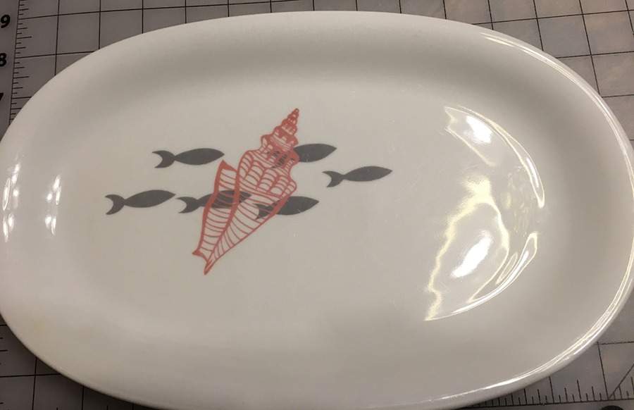 WIG975 14" Oval Serving Platter by Winterling - Bavaria-1