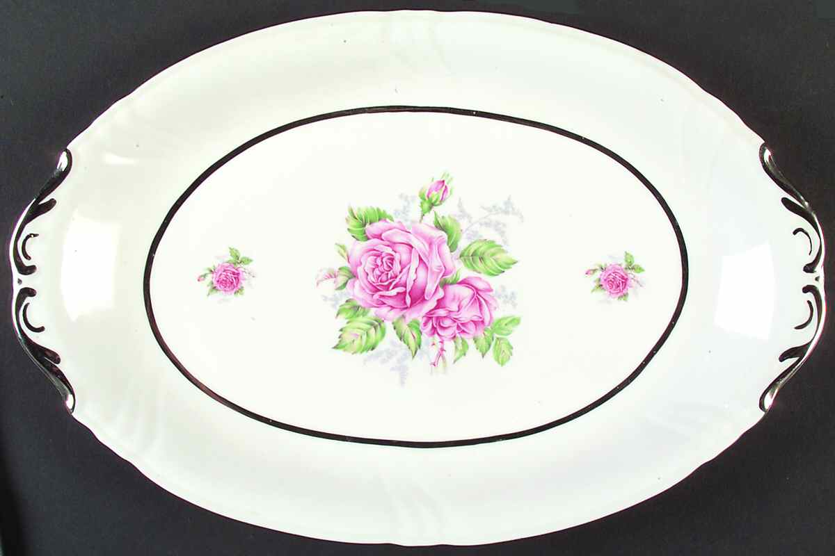WIG978 13" Oval Serving Platter by Winterling - Bavaria-1