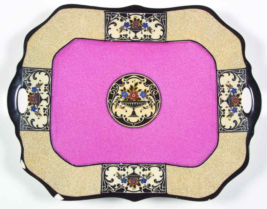Nanette Powder Pink Rectangular Tray by Wedgwood-1