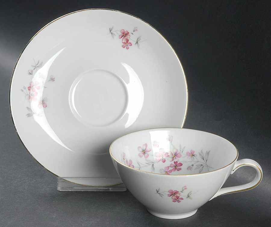 RXH81 Flat Cup & Saucer Set by Retsch & Co-1