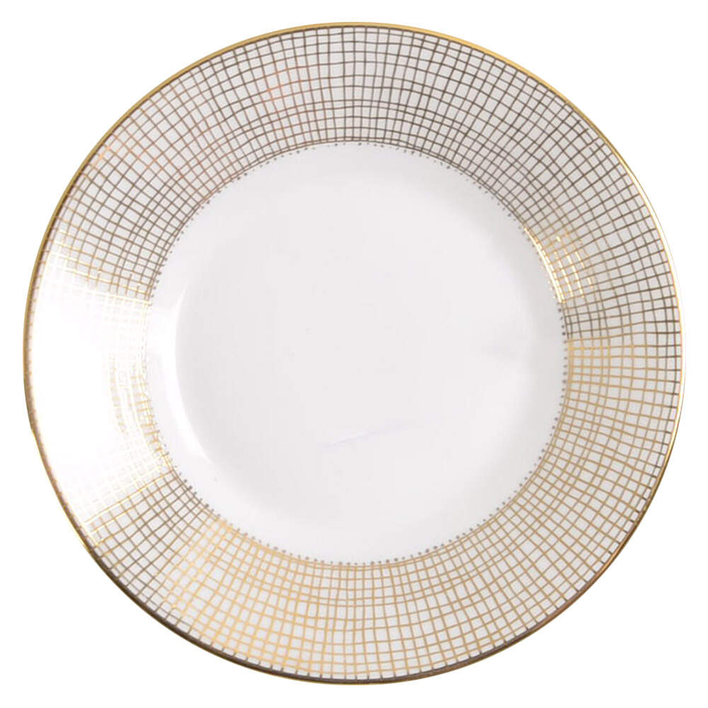 Gilded Weave Saucer by Wedgwood-1