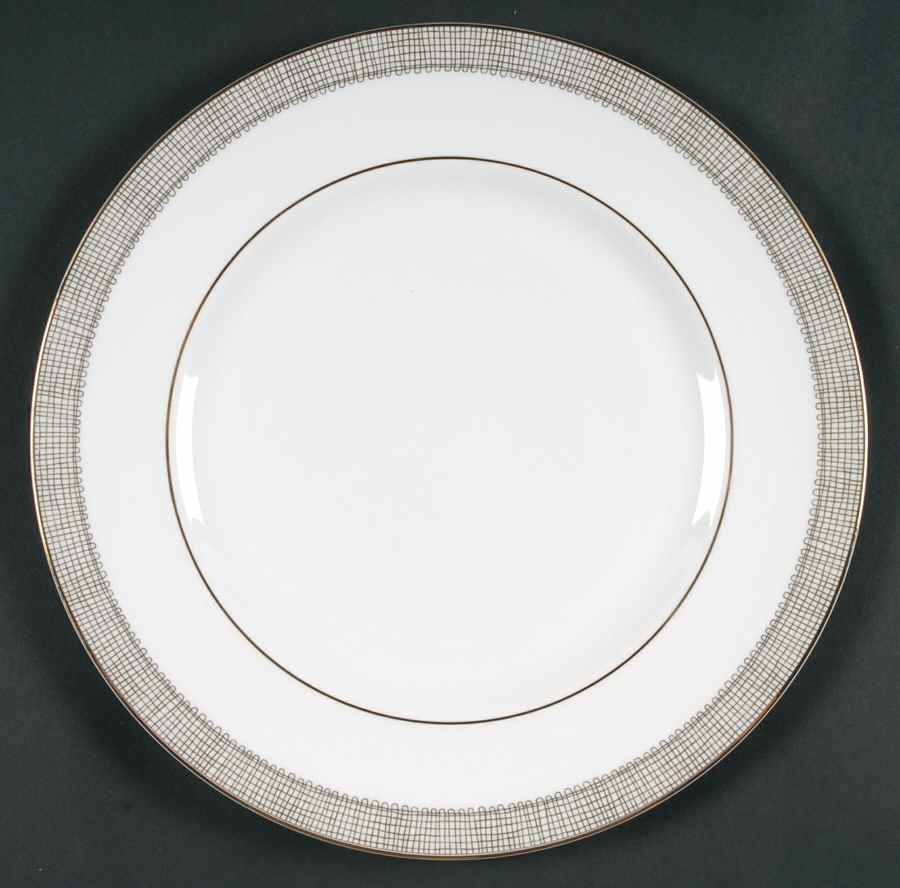 Gilded Weave Dinner Plate by Wedgwood-1