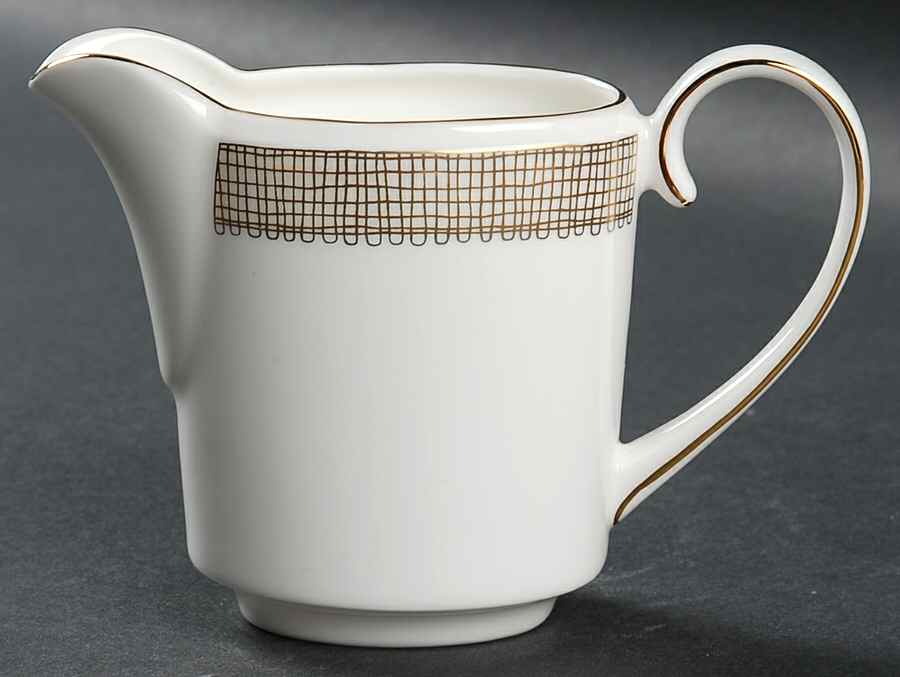 Gilded Weave Creamer by Wedgwood-1